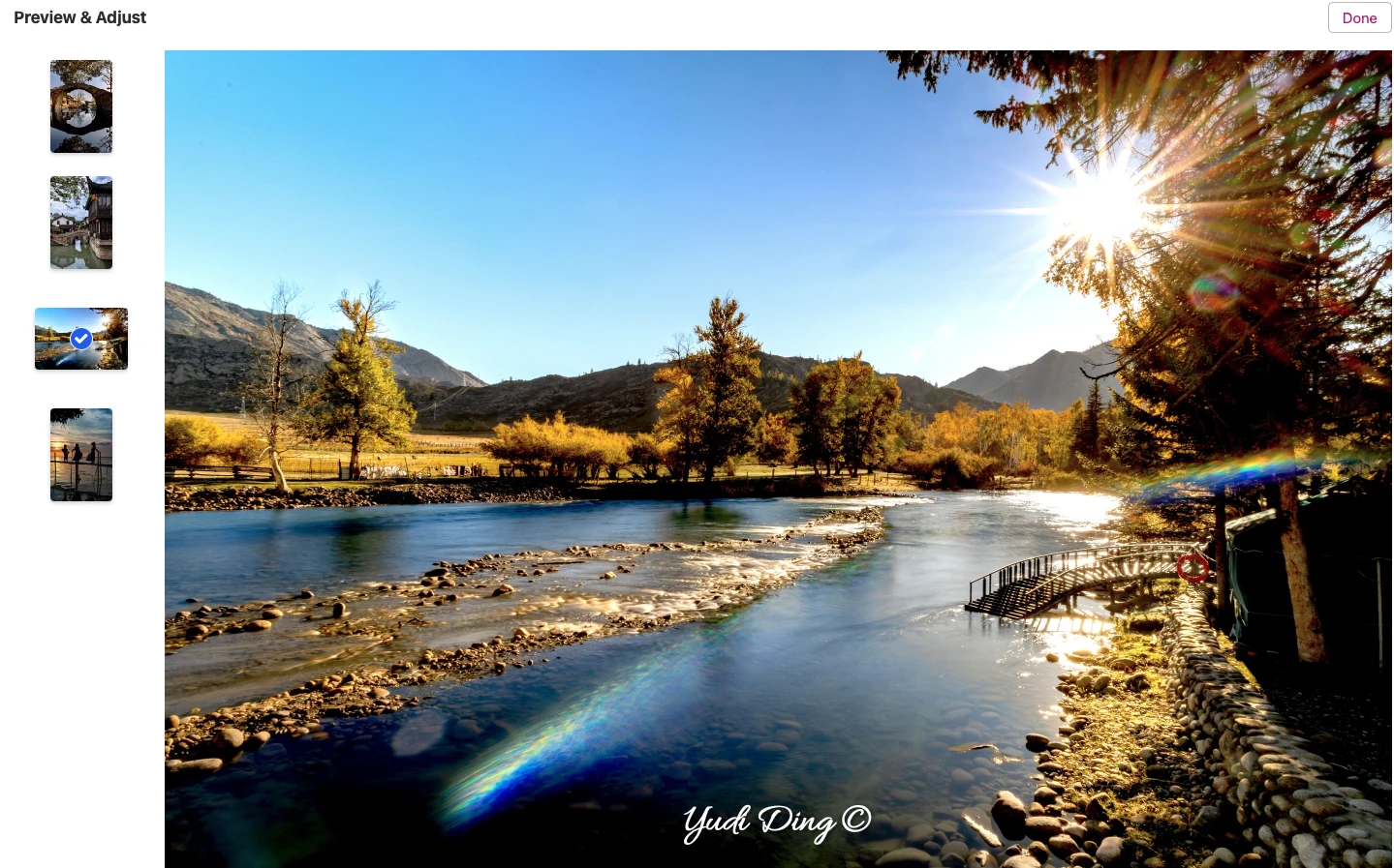 how to make a watermark